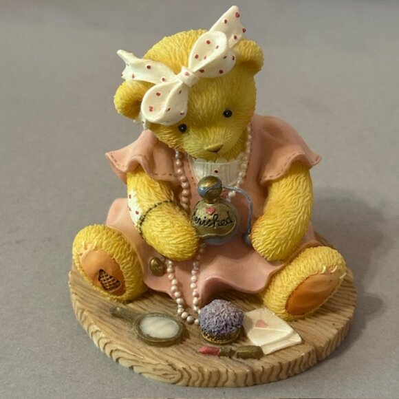 Vintage Cherished Teddies Figurine Enesco Anthropomorphic Feel Beautiful Inside - Picture 1 of 3